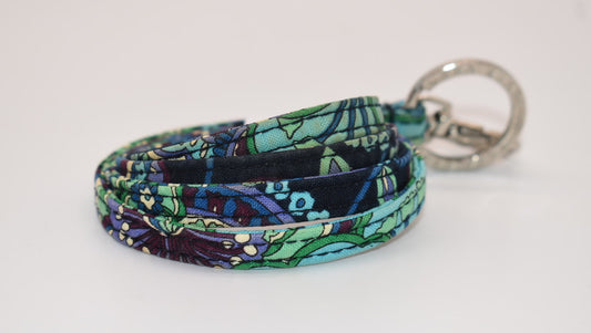 Vera Bradley Lanyard in "Blue Rhapsody" Pattern