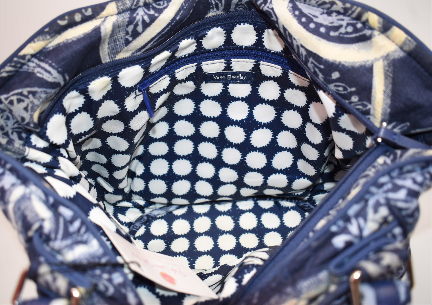 Vera Bradley Glenna Satchel Bag in "Indio" Pattern