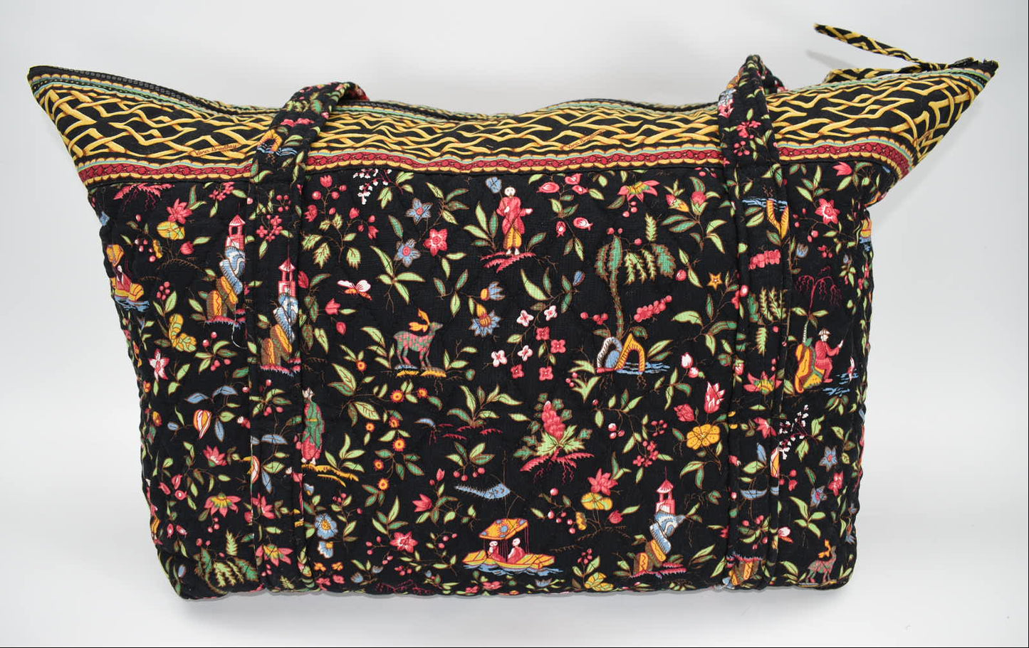 Vera Bradley Miller Large Travel Tote Bag in "Ming" Pattern