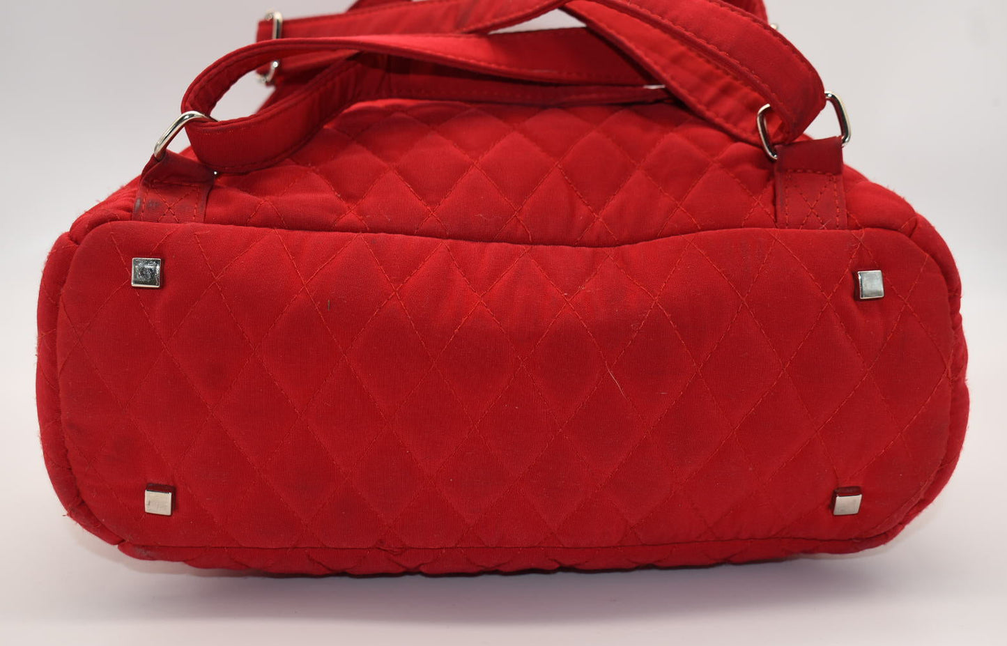 Vera Bradley Ultimate Microfiber Backpack in Red