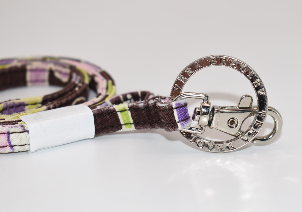 Vera Bradley Lanyard in "Purple Punch" Pattern
