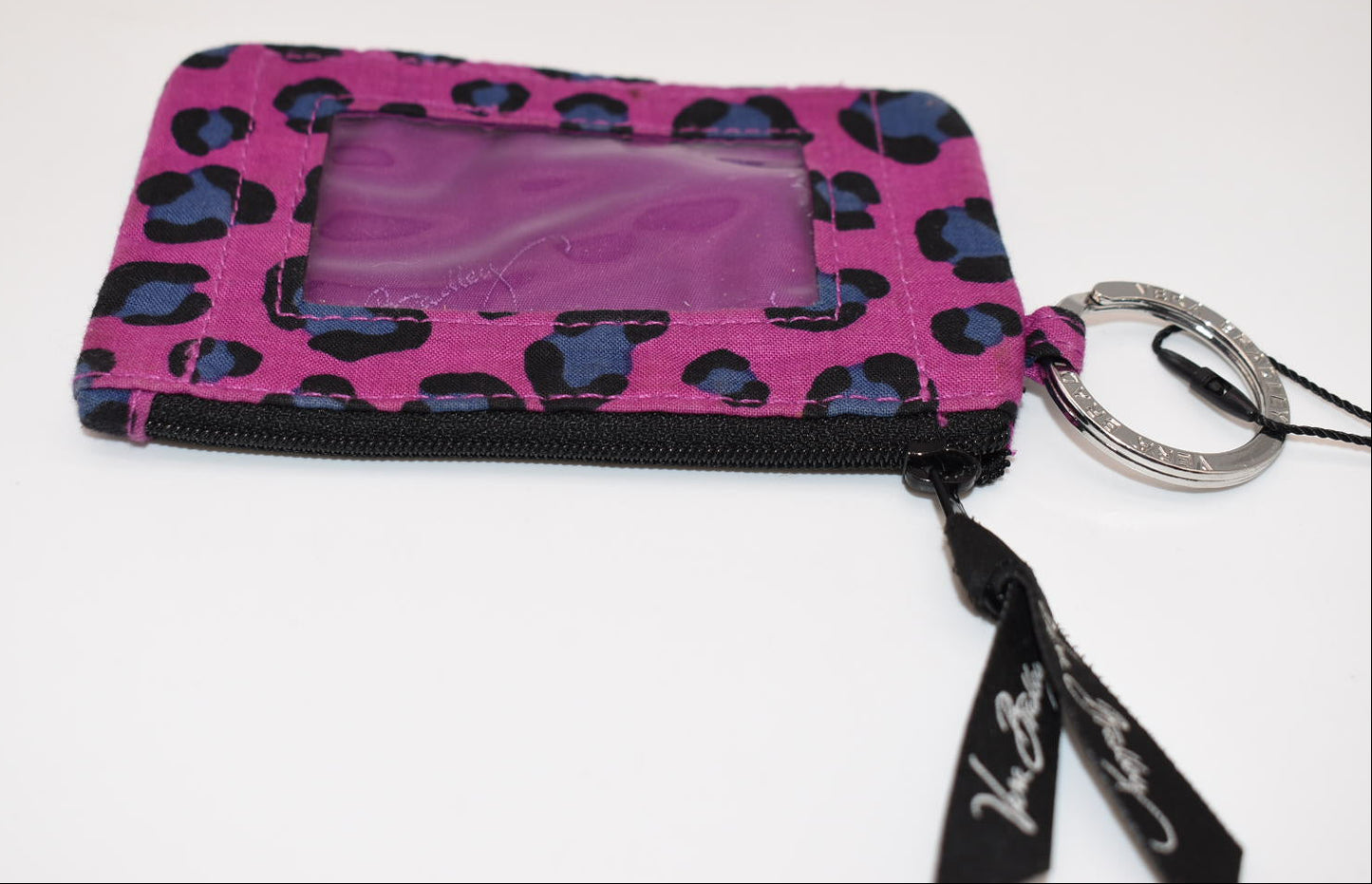 Vera Bradley Zip ID Case in "Leopard Spots" Pattern