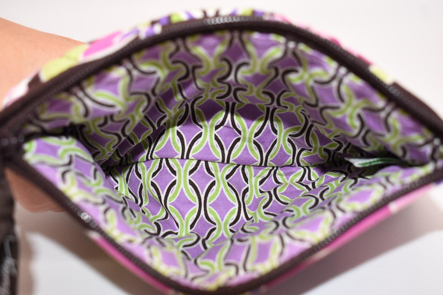 Vera Bradley Belt Bag in "Purple Punch" Pattern