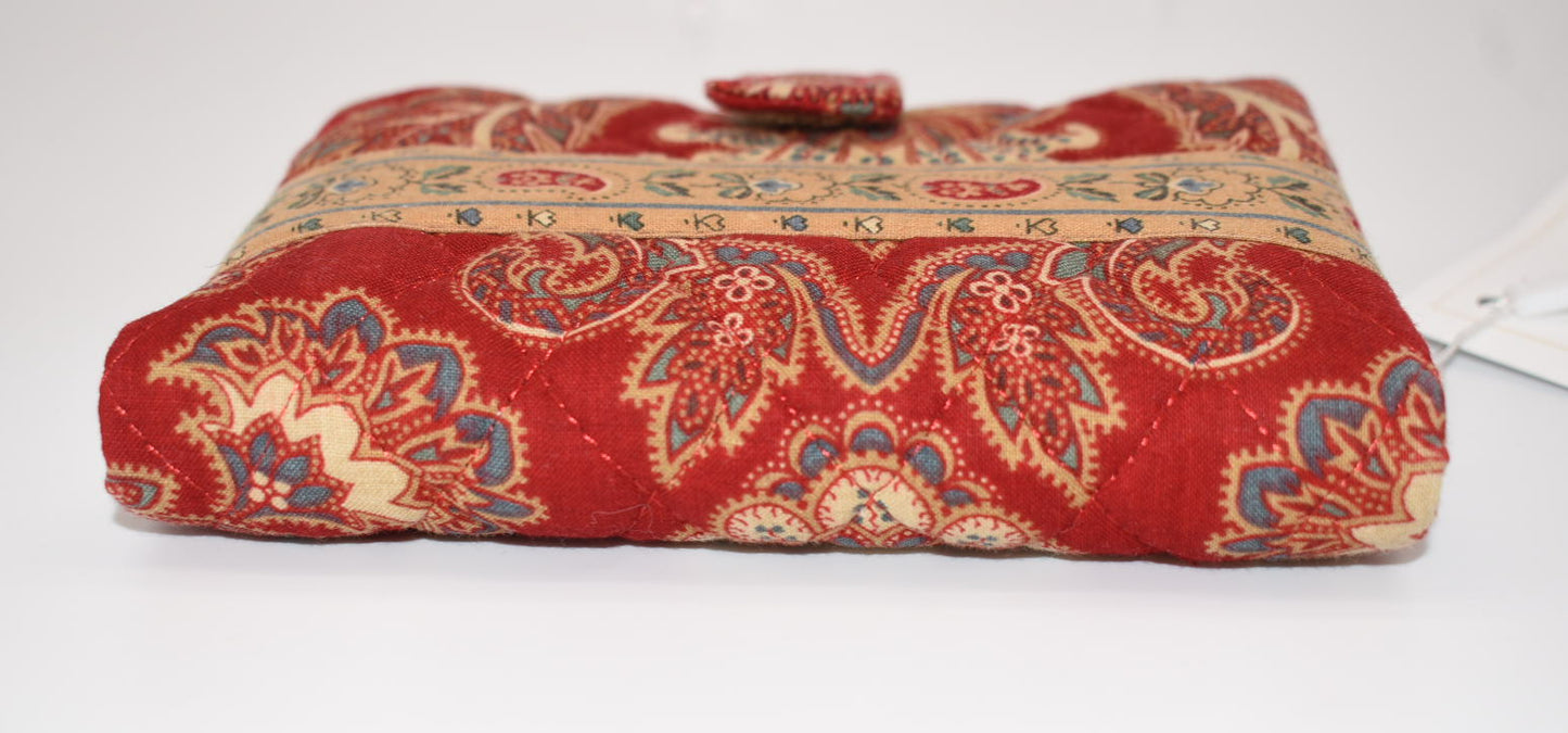 Vera Bradley Mini Binder /Index Card Holder in "Windsor-1995" Pattern
