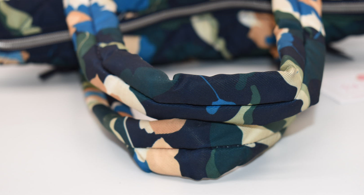 Vera Bradley Multi-Strap Tote Bag in "Immersed Blooms" Pattern