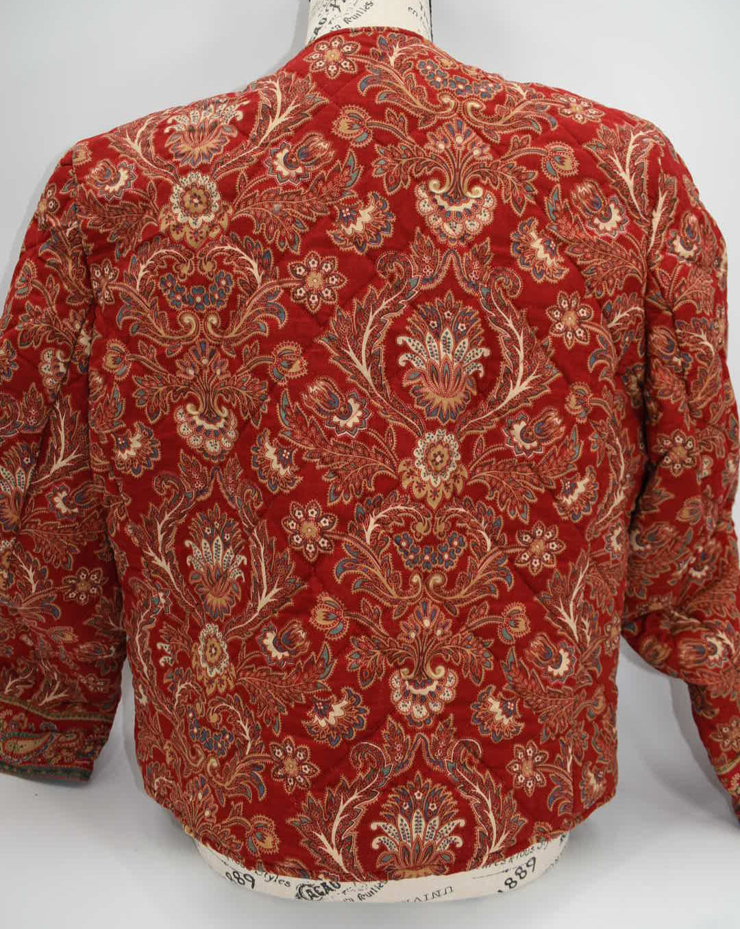 Vintage Vera Bradley Quilted Medium Jacket in "Windsor 1995" Pattern