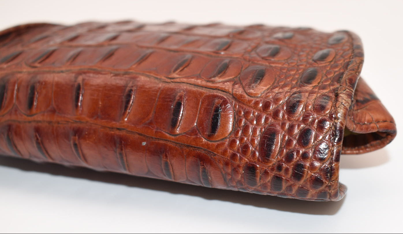 Brahmin Eyewear Case in Pecan Melbourne