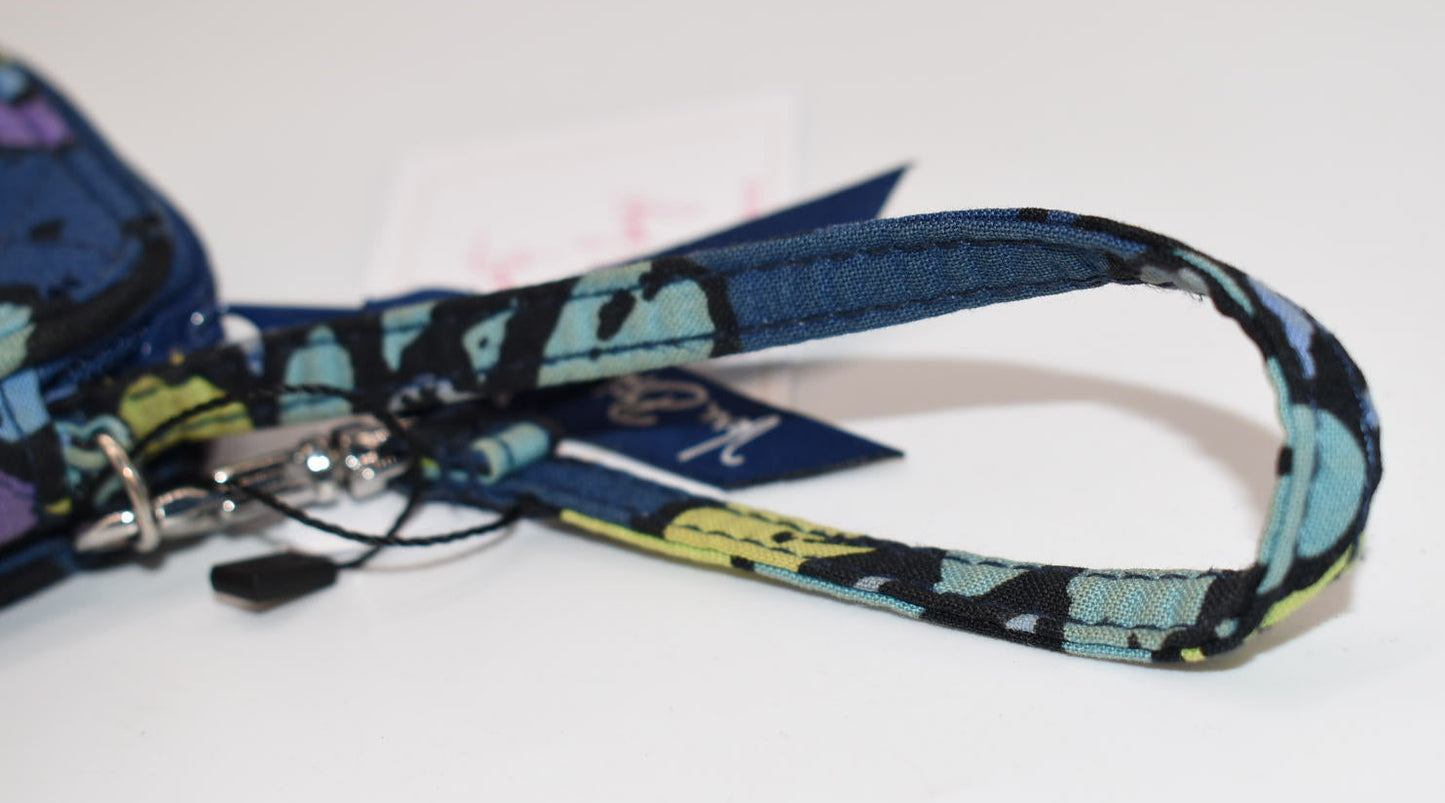 Vera Bradley Smartphone Wallet Wristlet in "Indigo Pop" Pattern