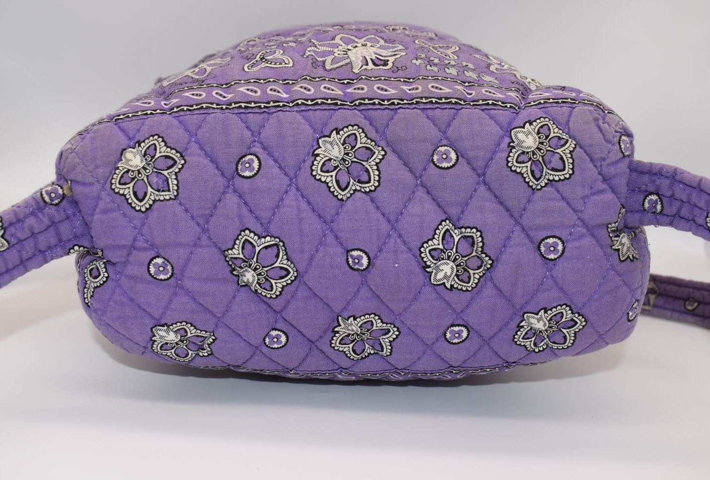 Vera Bradley Mimi Vintage Style Backpack in Purple Bandana