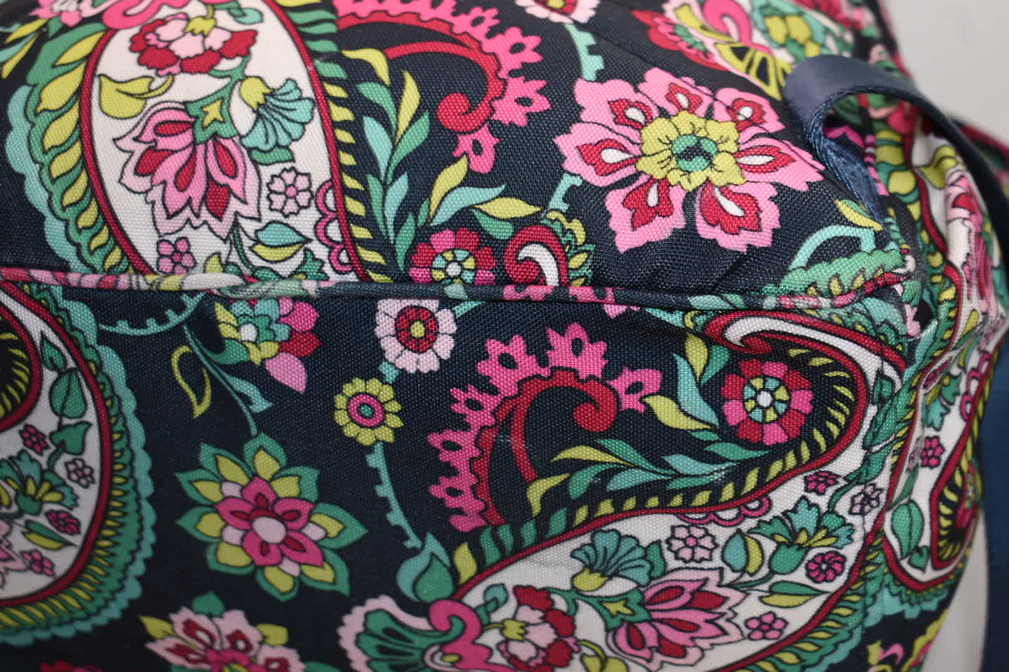 Vera Bradley Lighten Up Campus Backpack in "Petal Paisley" Pattern