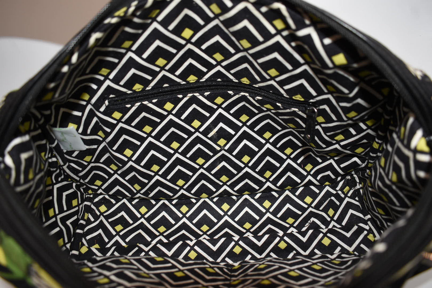 Vera Bradley Quilted Emma Satchel Bag in "La Neon Rose" Pattern