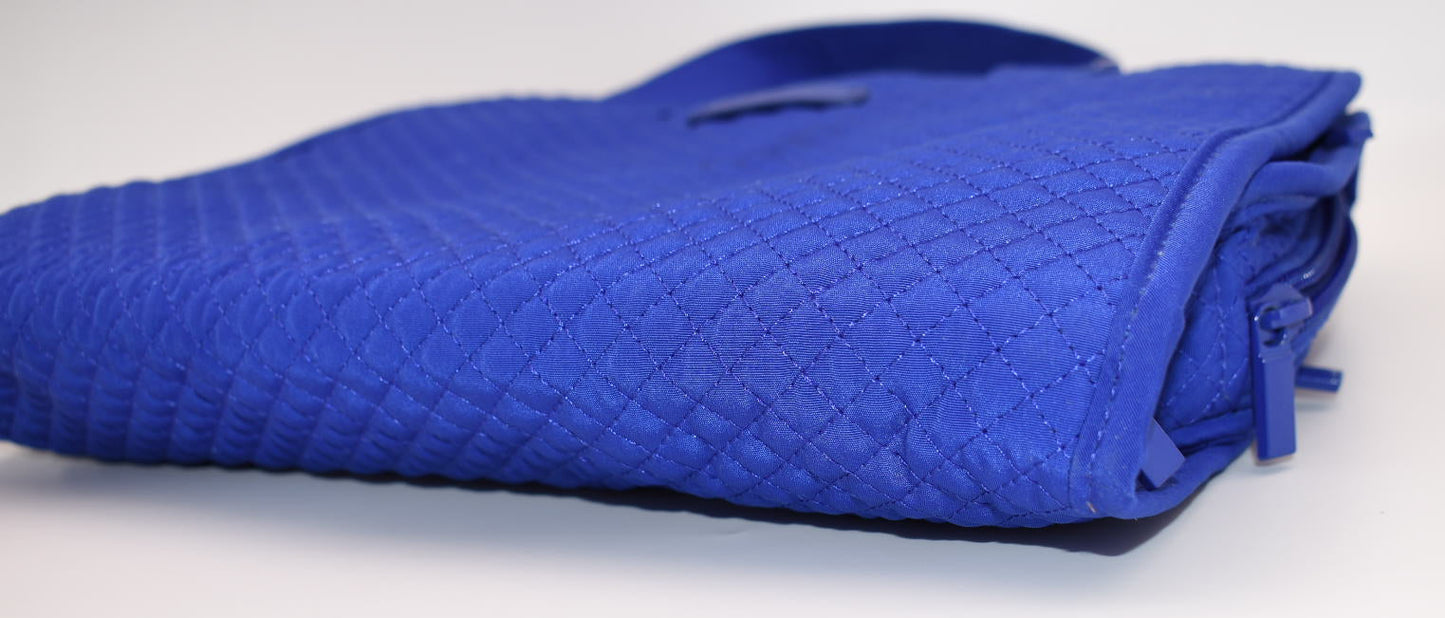 Vera Bradley Iconic Hanging Travel Organizer in Microfiber Royal Blue
