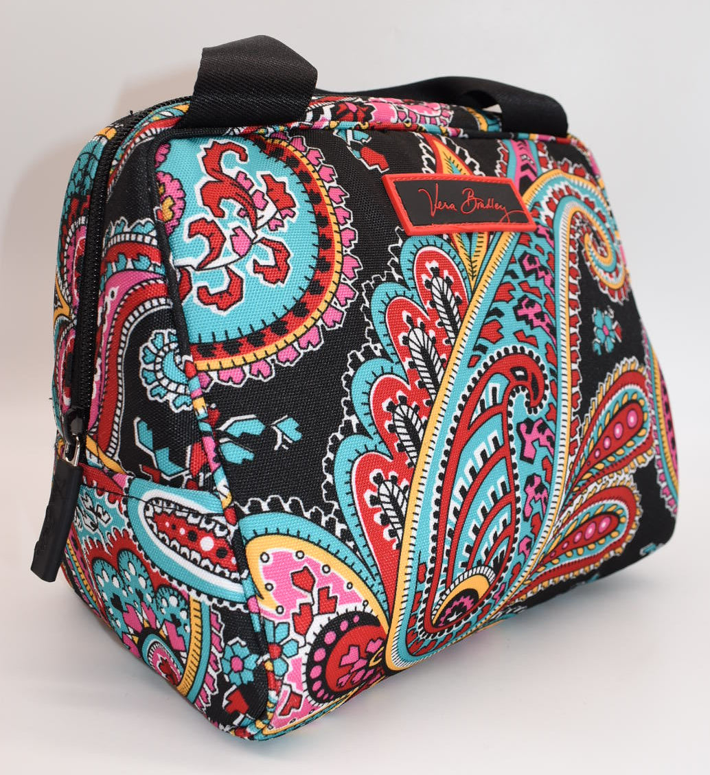 Vera Bradley Lunch Tote Bag in "Parisian Paisley" Pattern