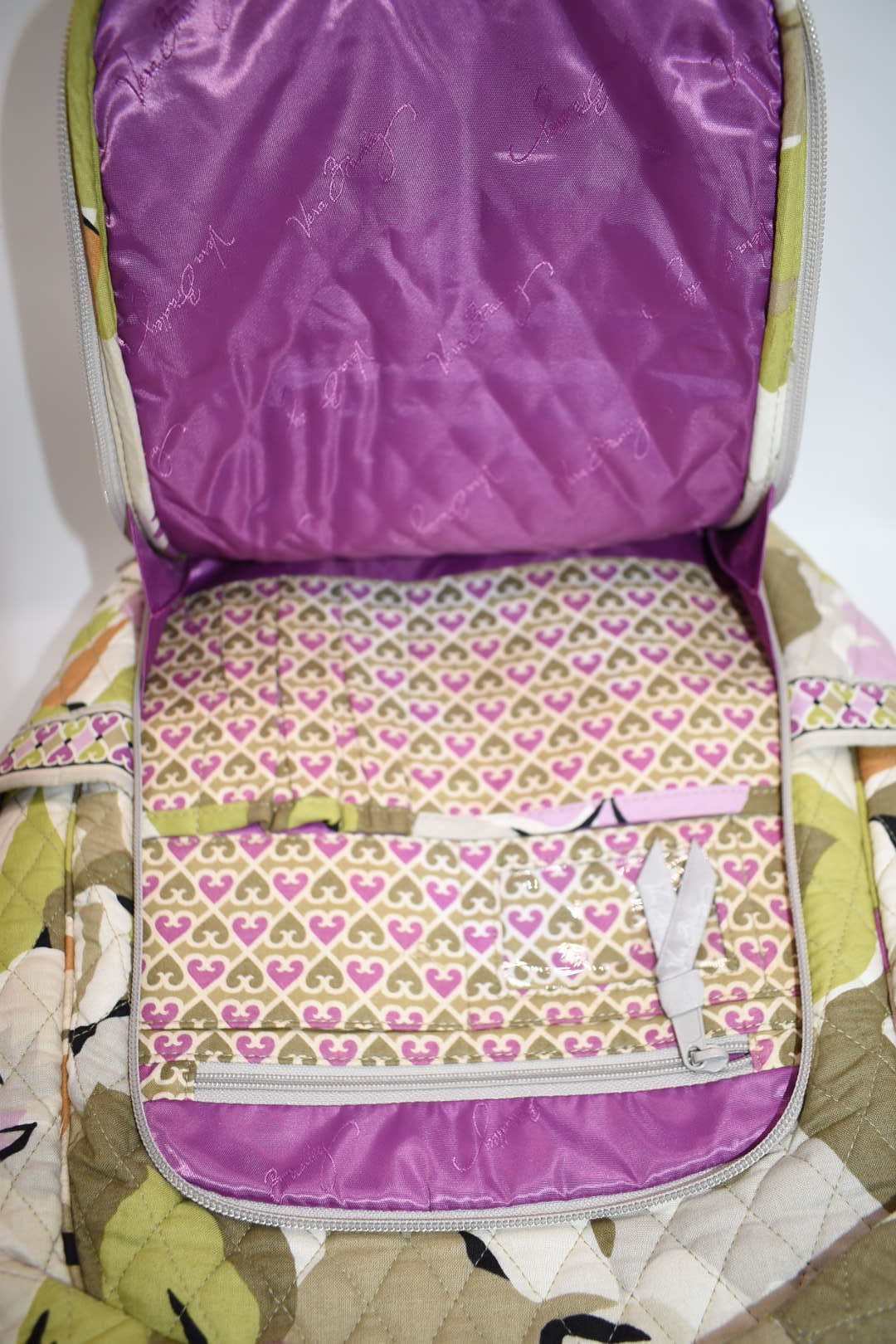 Vera Bradley Campus Laptop Backpack in "Portobello Road" Pattern