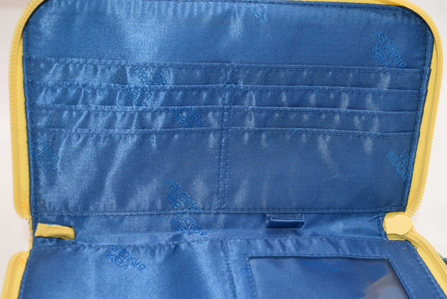 Vera Bradley Zip Around Wallet in "Katherine" Pattern