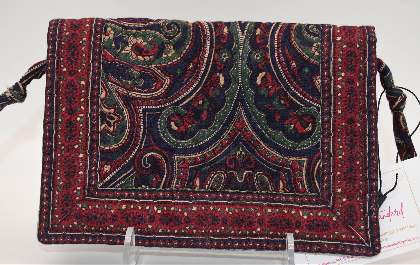 Vintage Vera Bradley Elite Crossbody in "Medallion-1995" Pattern