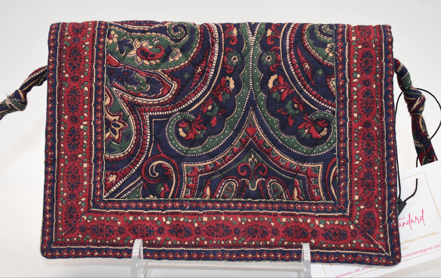 Vintage Vera Bradley Elite Crossbody in "Medallion-1995" Pattern