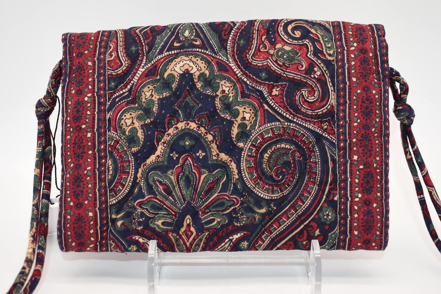 Vintage Vera Bradley Elite Crossbody in "Medallion-1995" Pattern