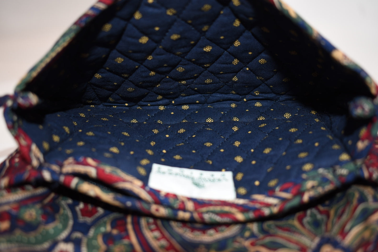 Vintage Vera Bradley Elite Crossbody in "Medallion-1995" Pattern