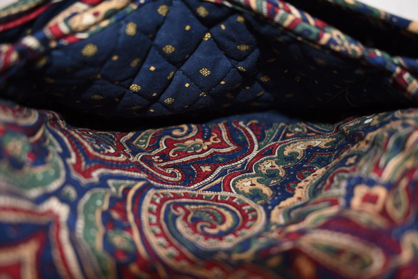 Vintage Vera Bradley Elite Crossbody in "Medallion-1995" Pattern