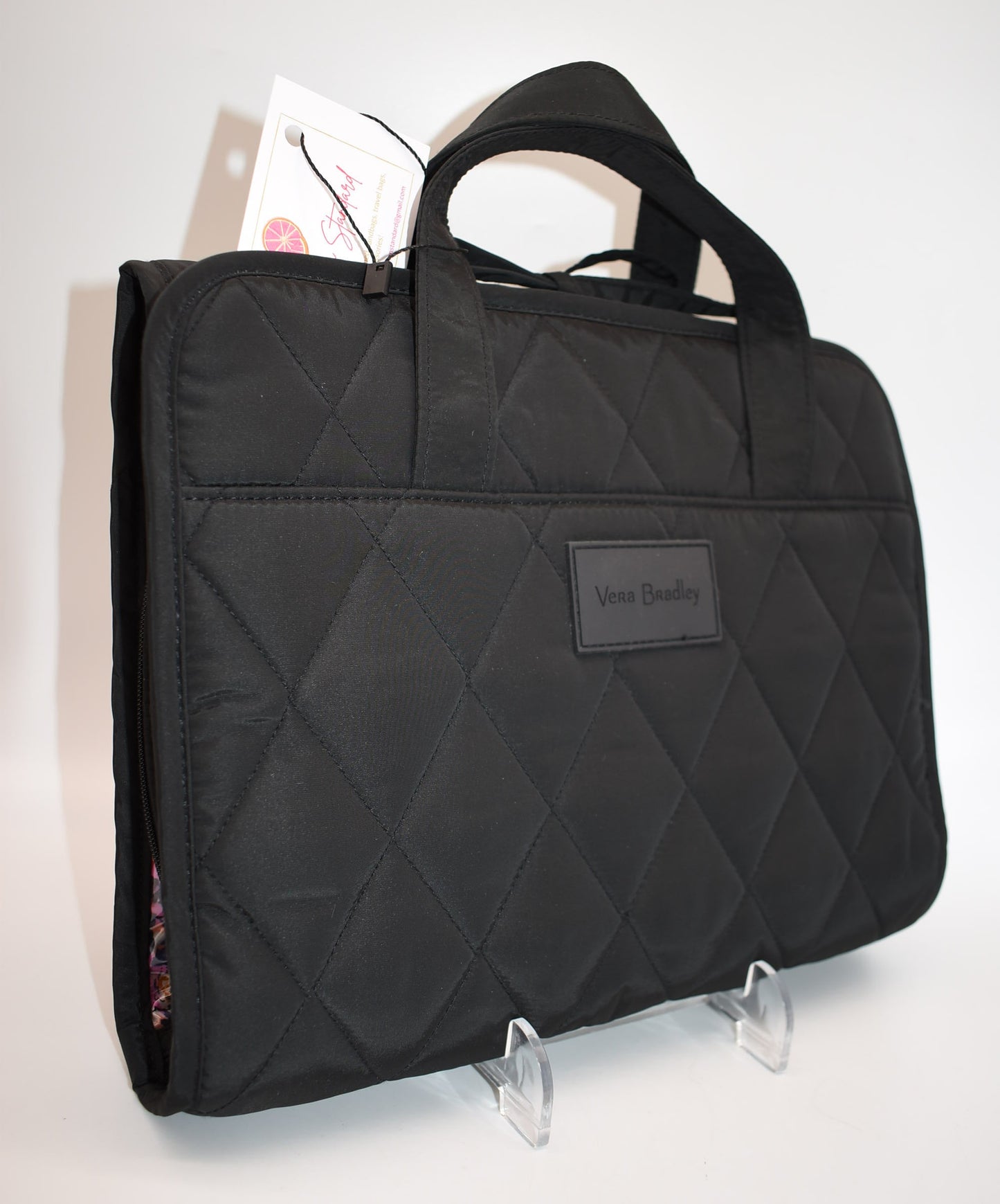 Vera Bradley Ultralight Hanging Travel Organizer in Black