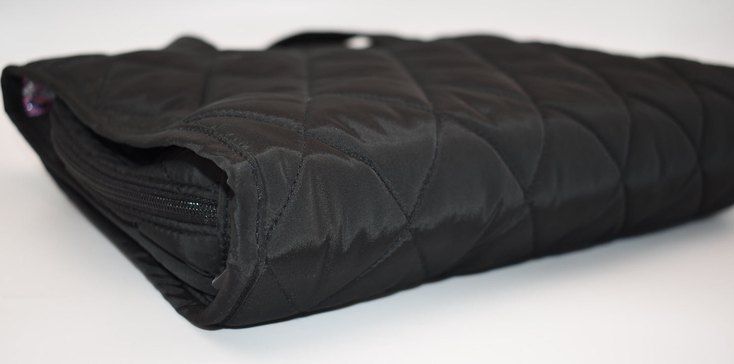 Vera Bradley Ultralight Hanging Travel Organizer in Black