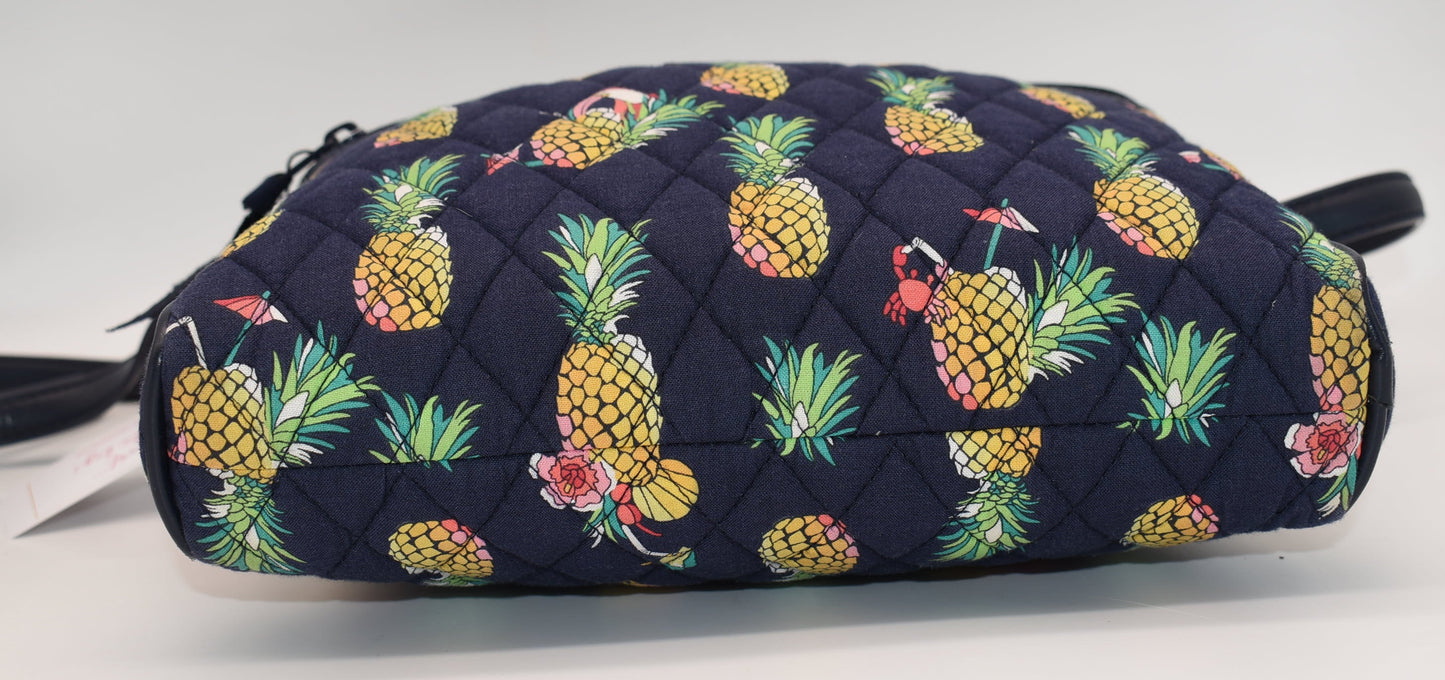 Vera Bradley Trimmed Crossbody Bag in "Toucan Party" Pattern