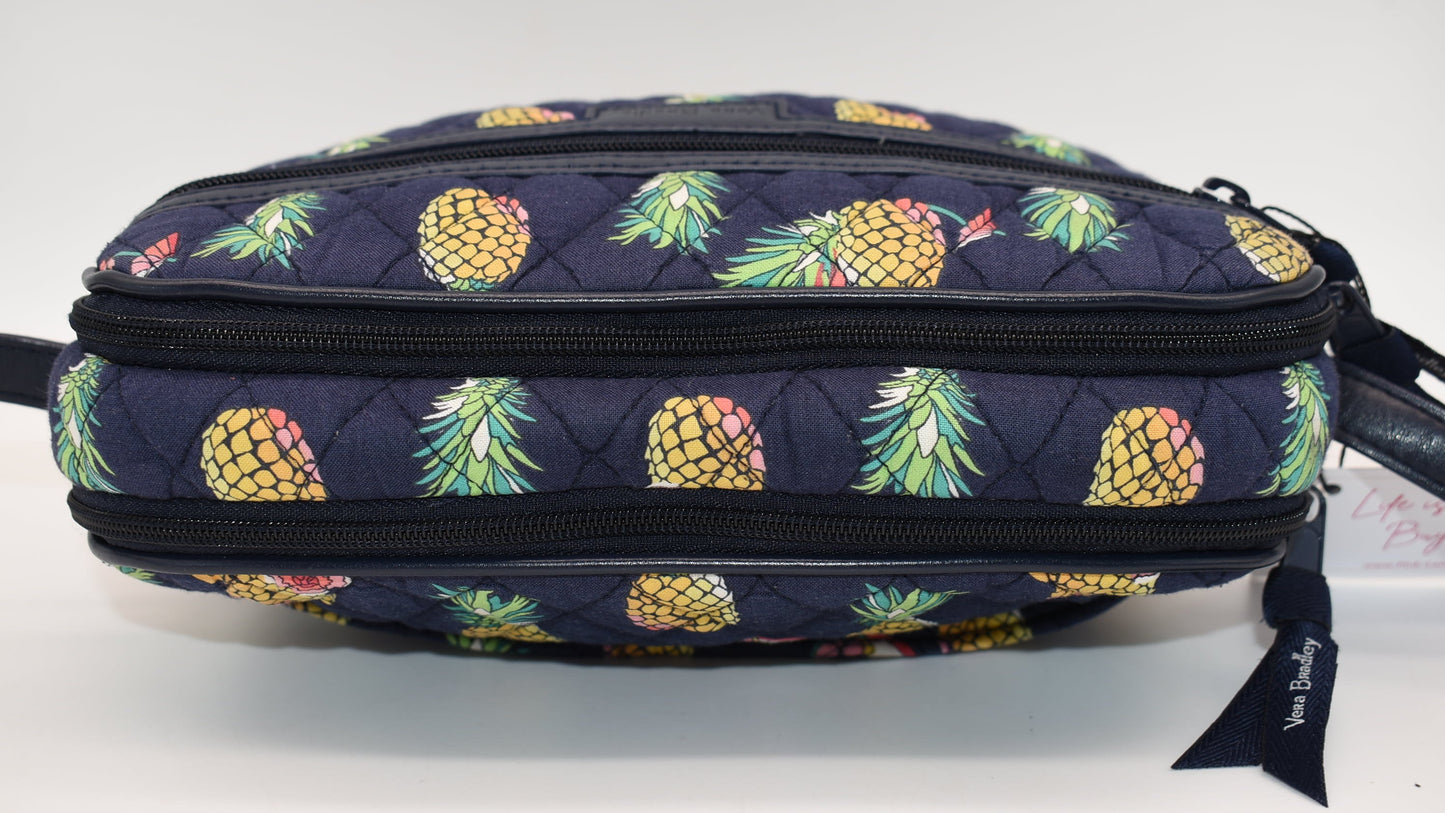 Vera Bradley Trimmed Crossbody Bag in "Toucan Party" Pattern