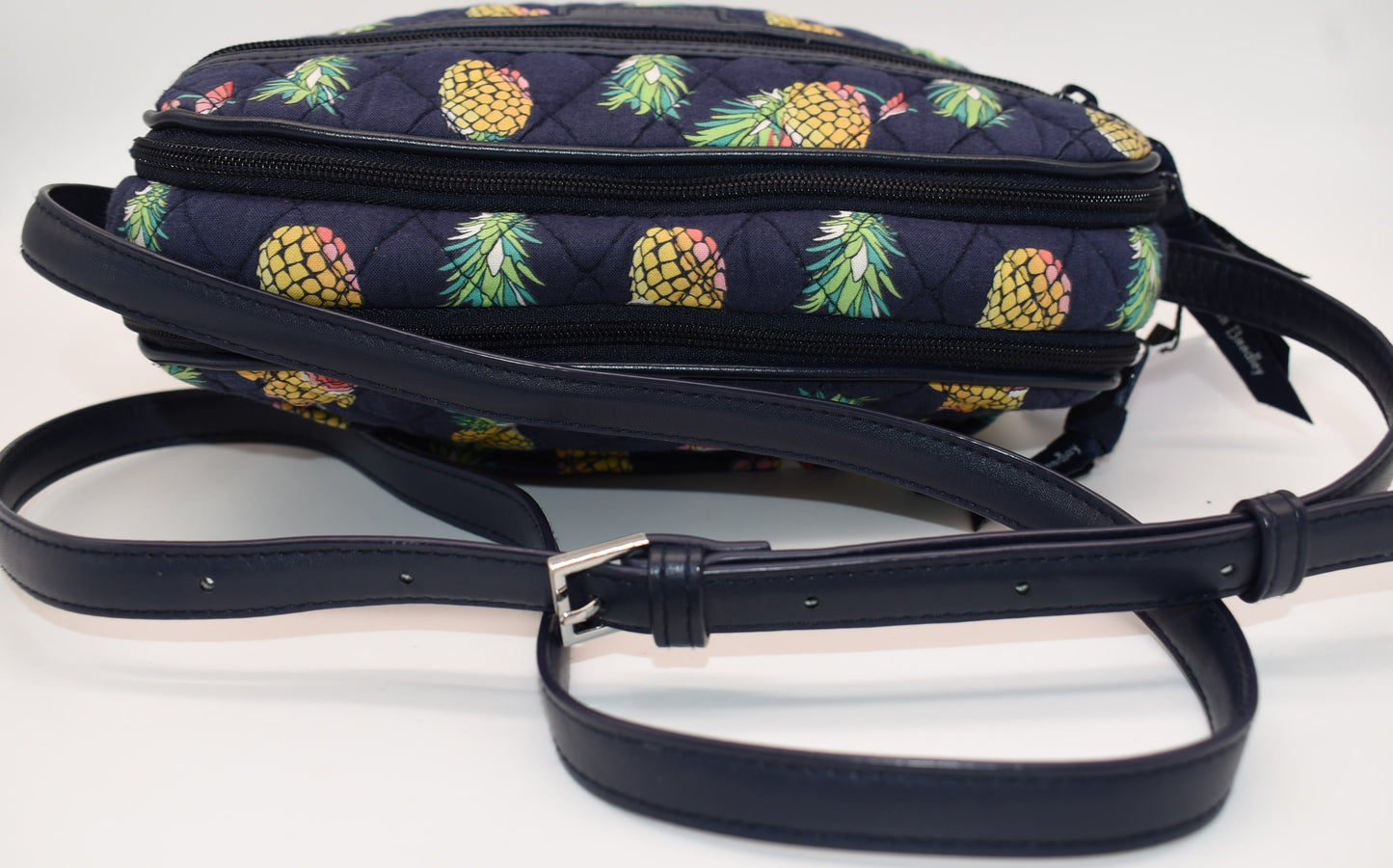 Vera Bradley Trimmed Crossbody Bag in "Toucan Party" Pattern
