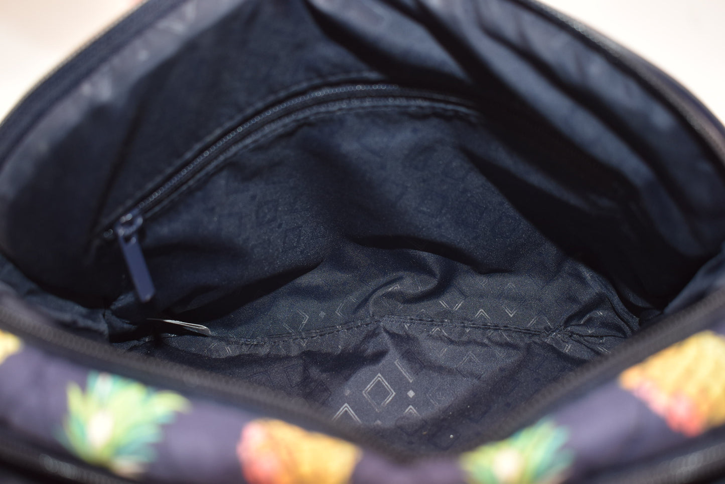 Vera Bradley Trimmed Crossbody Bag in "Toucan Party" Pattern