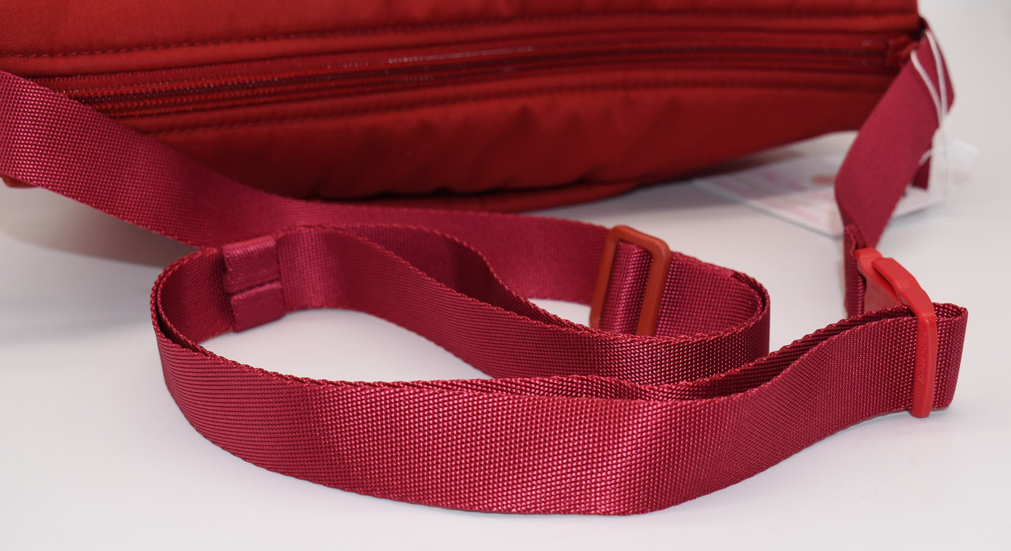 Vera Bradley Utility Crossbody Bag in Cardinal Red