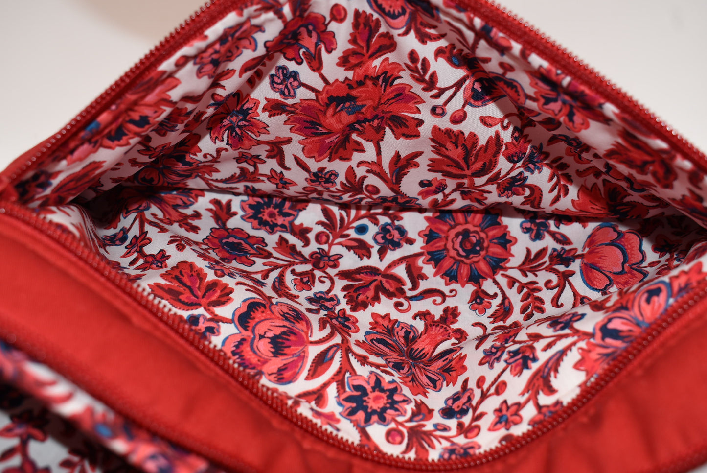 Vera Bradley Utility Crossbody Bag in Cardinal Red