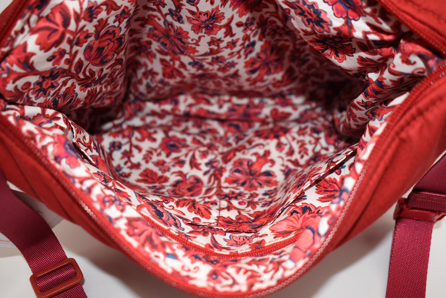 Vera Bradley Utility Crossbody Bag in Cardinal Red