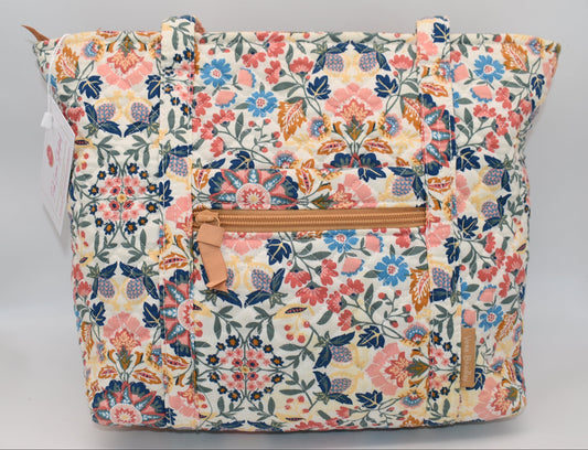 Vera Bradley Small Vera Tote Bag in "Enchanted Mandala" Pattern
