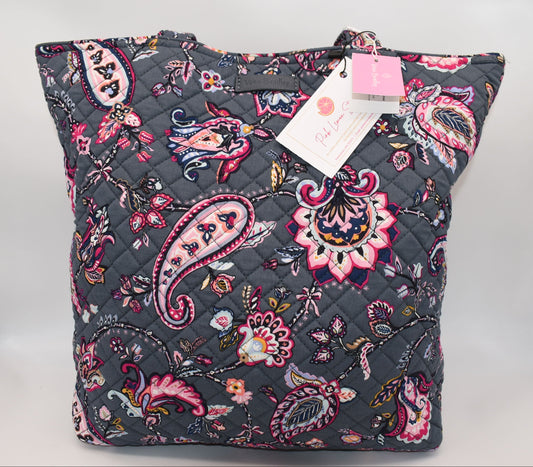Vera Bradley Everyday Tote Bag in "Felicity Paisley" Pattern