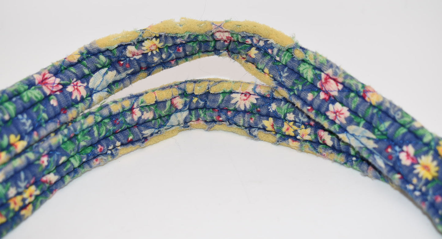 Vintage Vera Bradley Paddy Tote Bag in "Bluebird-1998" Pattern