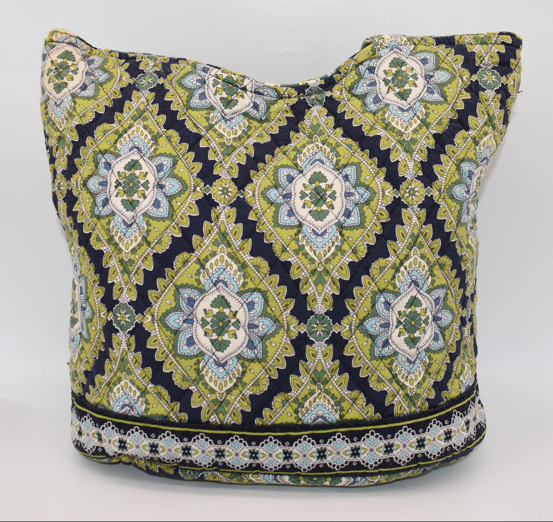 Vera Bradley Bucket Tote Bag in "Cambridge" Pattern