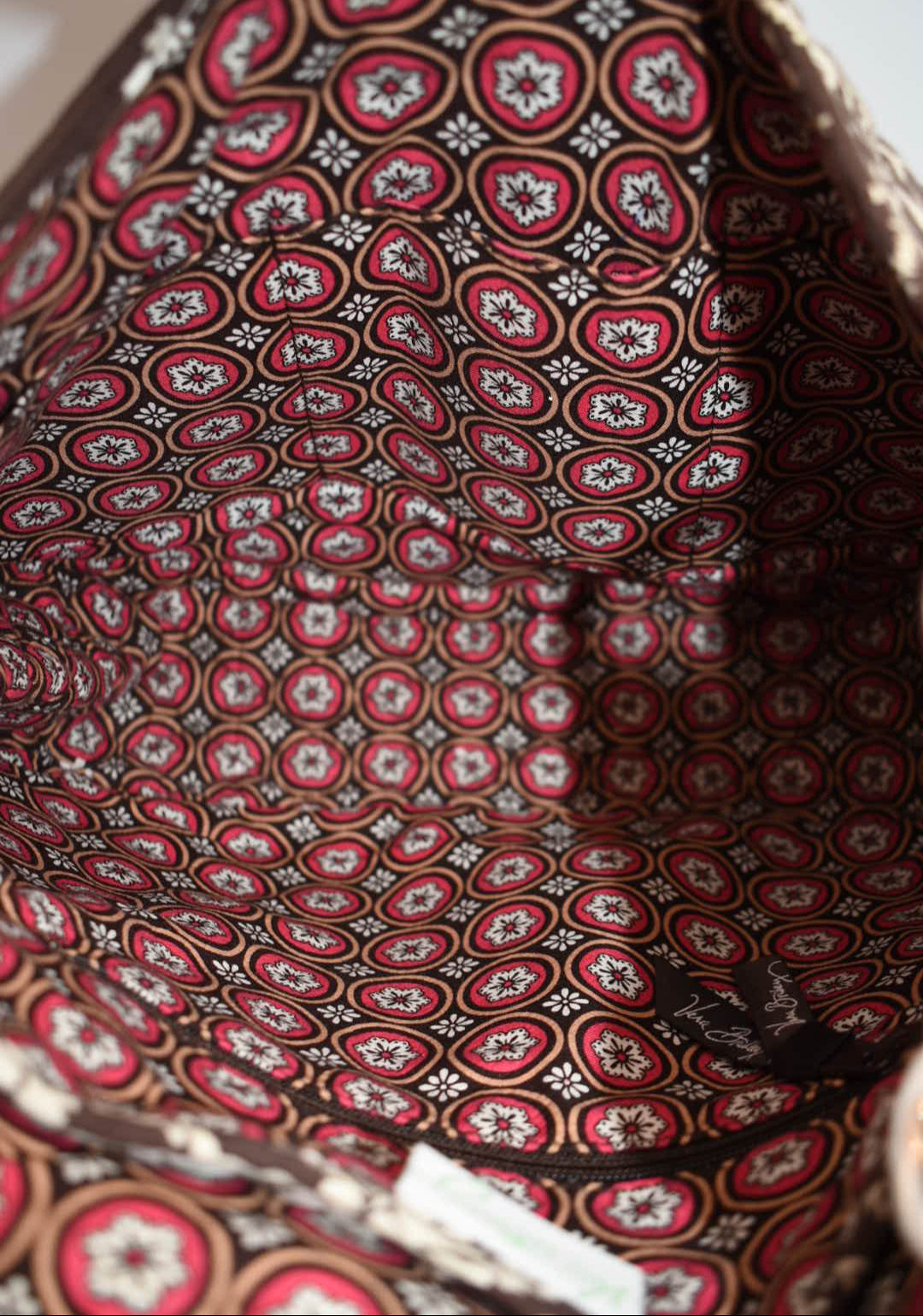 Vera Bradley Saddle Up Crossbody Bag in "Imperial Toile" Pattern