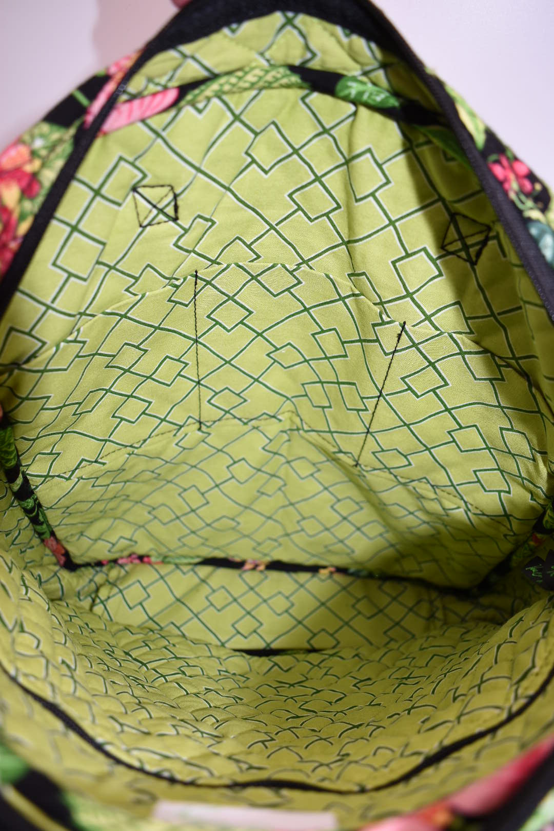 Vera Bradley Commuter / Work Tote Bag in "Botanica" Pattern