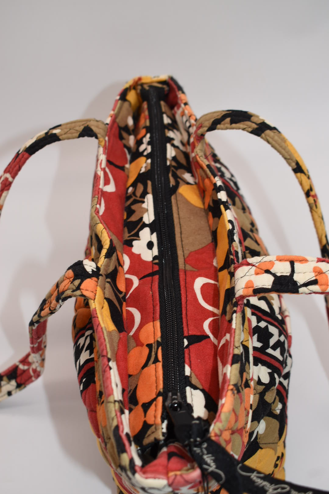 Vera Bradley Little Mandy Tote Bag in "Bittersweet" Pattern