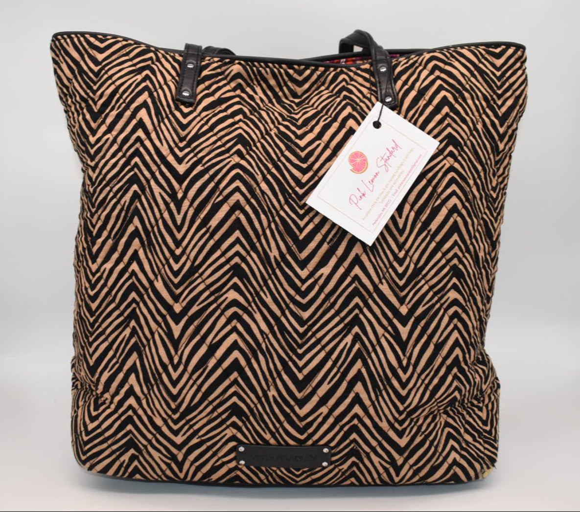 Vera Bradley Everyday Tote Bag in "Tiger Print" Pattern