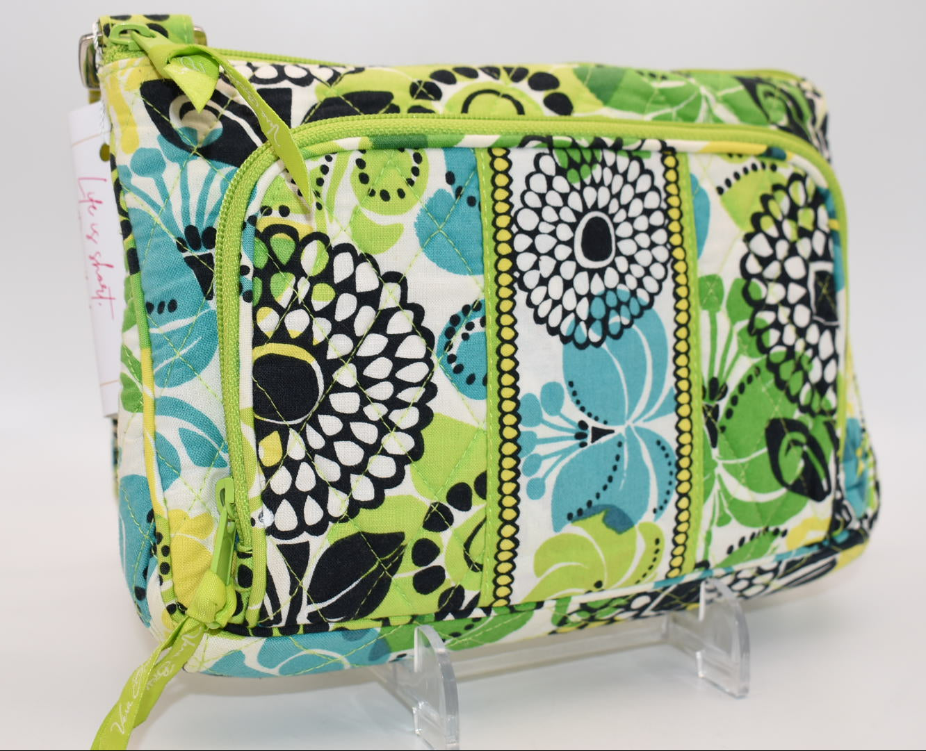 Vera Bradley Little Hipster Crossbody Bag in "Limes Up" Pattern