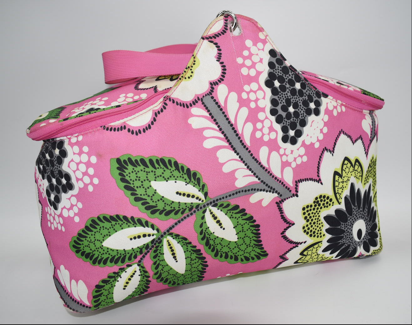 Vera Bradley Large Insulated Cooler Bag in "Priscilla Pink" Pattern