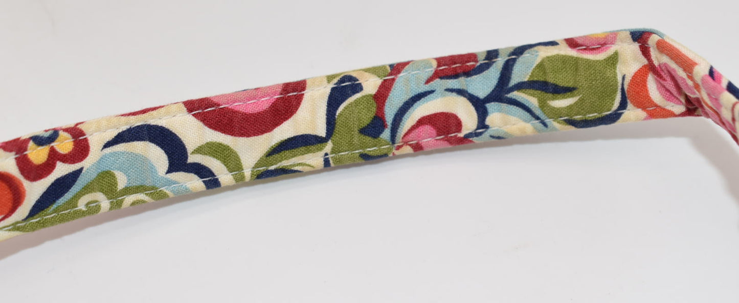 Vera Bradley Hannah Small Pleated Bag in "Hope Garden" Pattern