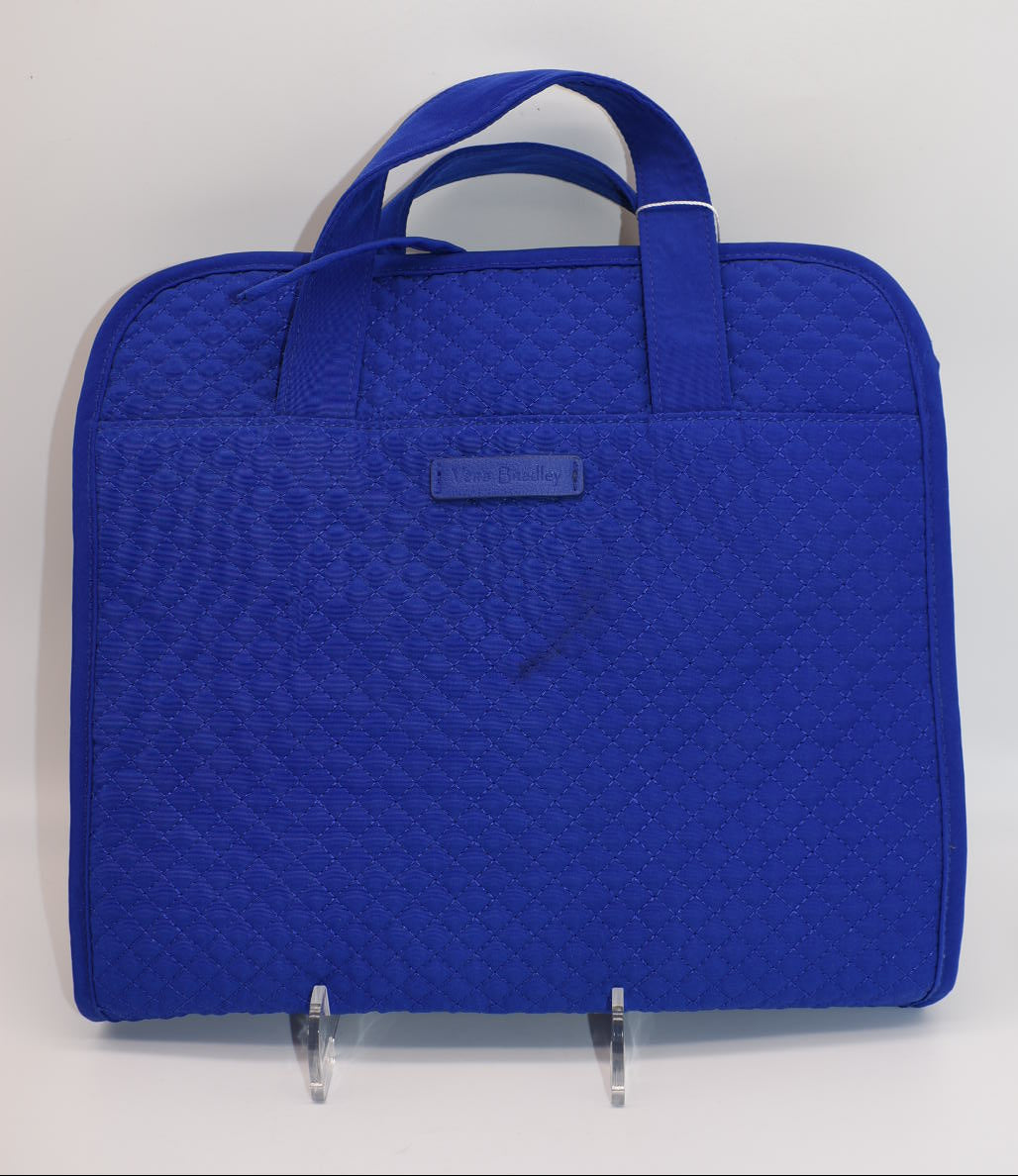 Vera Bradley Iconic Hanging Travel Organizer in Microfiber Royal Blue