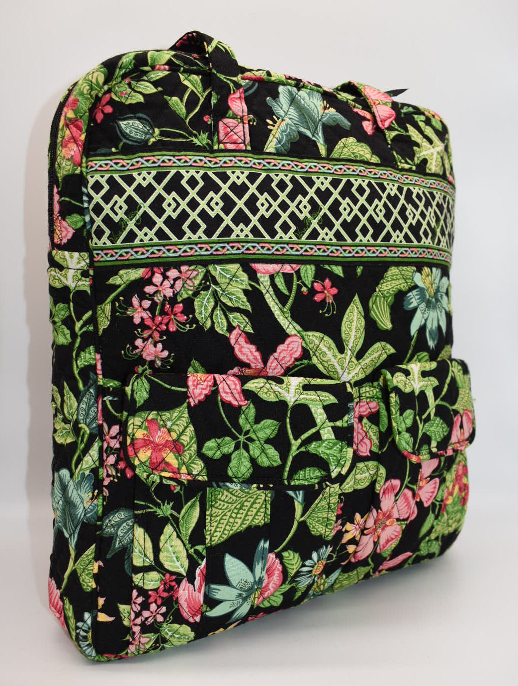 Vera Bradley Commuter / Work Tote Bag in "Botanica" Pattern