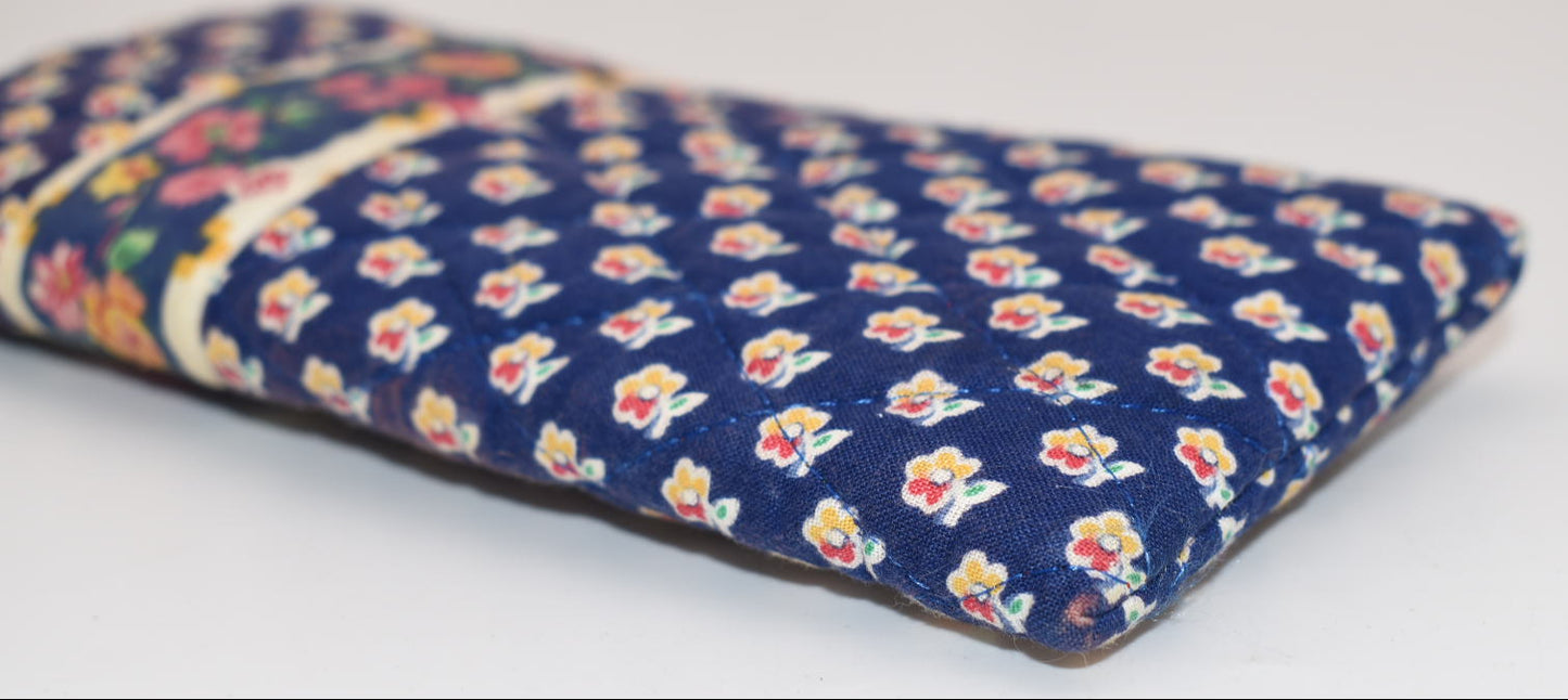 Vintage Vera Bradley Eyewear Sleeve in "Royal-1992" Pattern