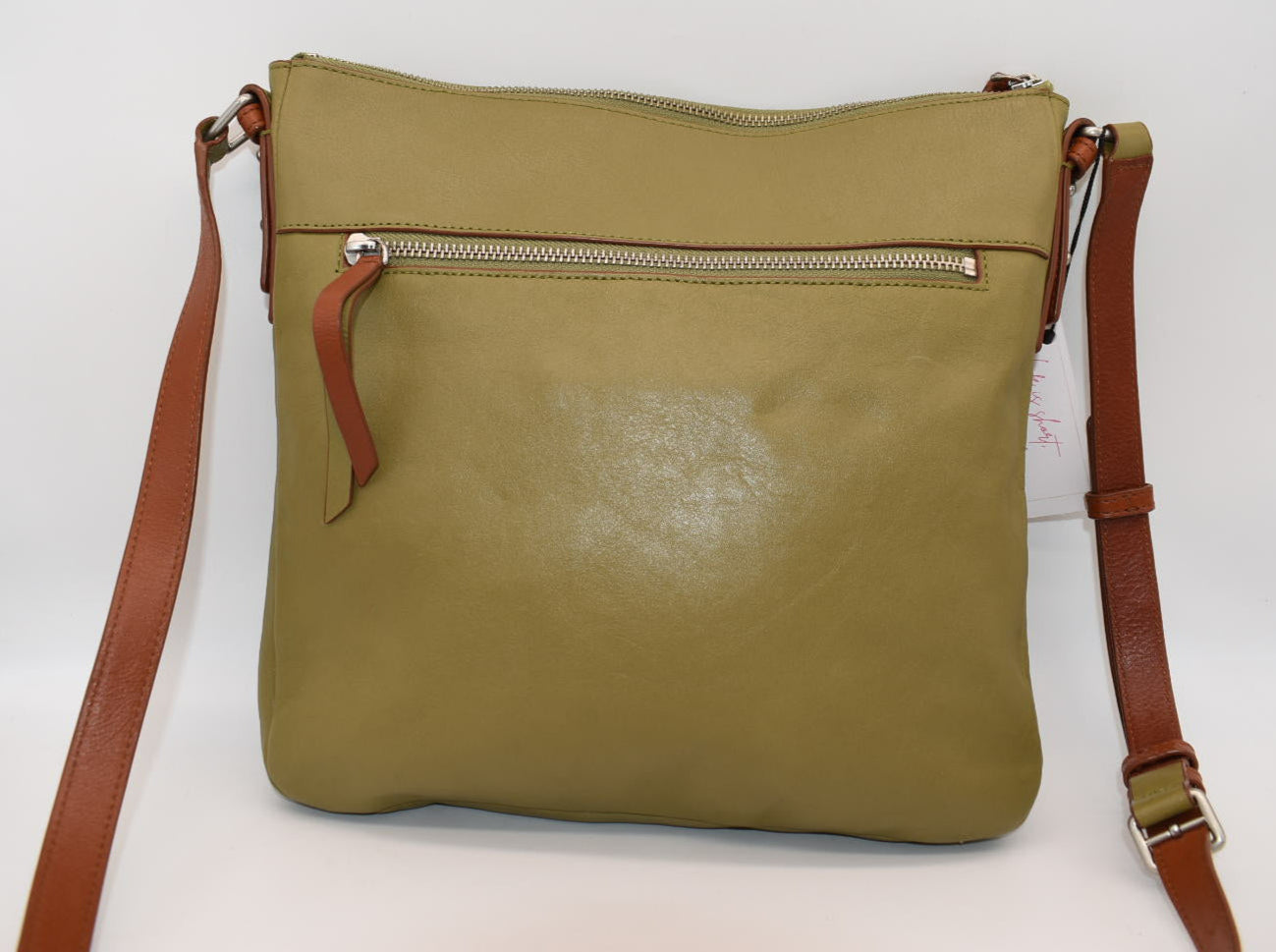 Vera Bradley Gallatin Leather Crossbody Bag in "Bittersweet Chocolate"