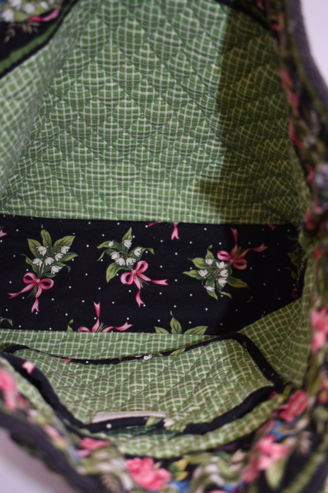 Vera Bradley Quilted Cotton Tote Bag in "New Hope" Pattern