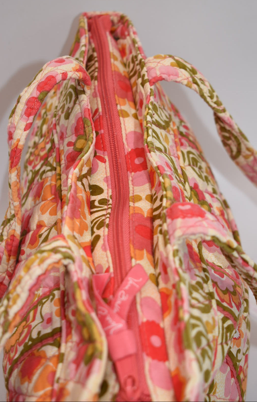 Vera Bradley Large Mandy Tote Bag in "Folkloric" Pattern